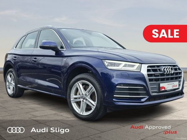 Audi Q5 SUV, Petrol Plug-in Hybrid, 2020, Blue
