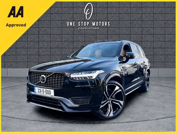 Volvo XC90 SUV, Petrol Plug-in Hybrid, 2023, Black