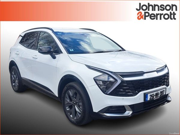 Kia Sportage SUV, Petrol Hybrid, 2025, White