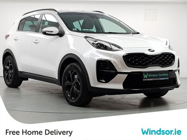 Kia Sportage SUV, Diesel Hybrid, 2021, White