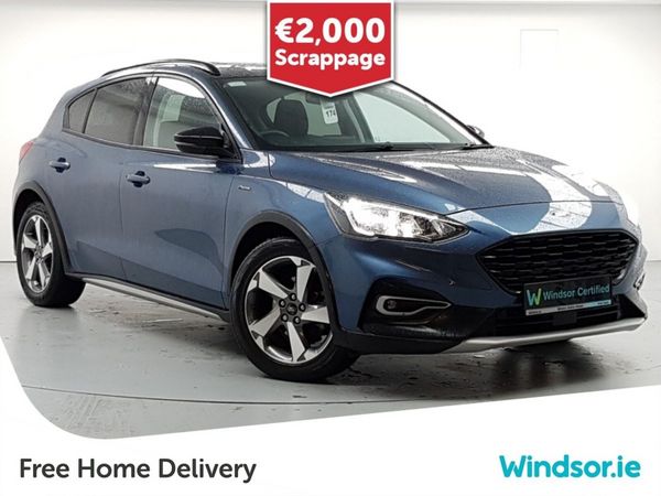 Ford Focus Hatchback, Petrol Hybrid, 2021, Blue