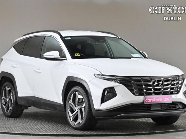 Hyundai Tucson SUV, Petrol Hybrid, 2023, White