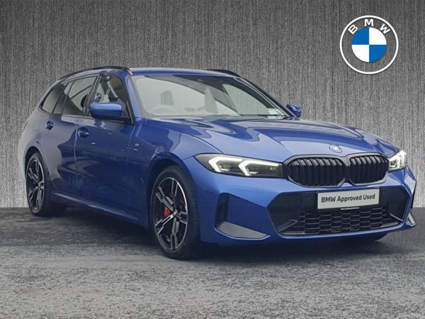 BMW 3-Series Estate, Petrol Plug-in Hybrid, 2025, Blue