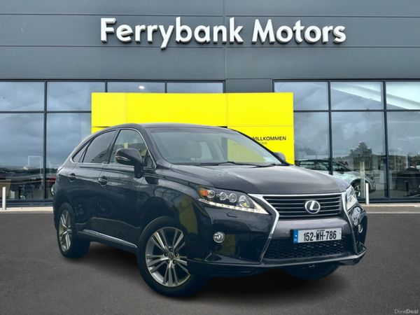 Lexus RX450H Estate, Petrol Hybrid, 2015, Black