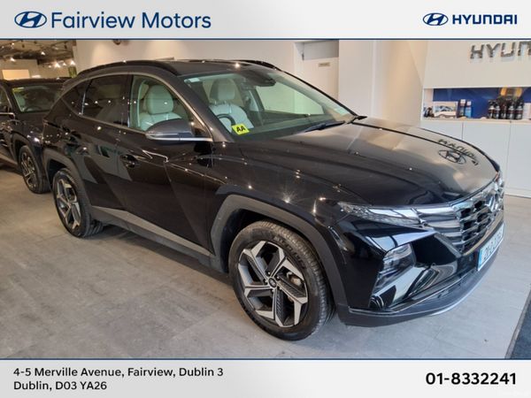 Hyundai Tucson SUV, Petrol Hybrid, 2021, Black