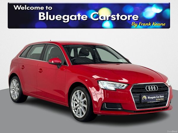 Audi A3 Hatchback, Diesel, 2017, Red
