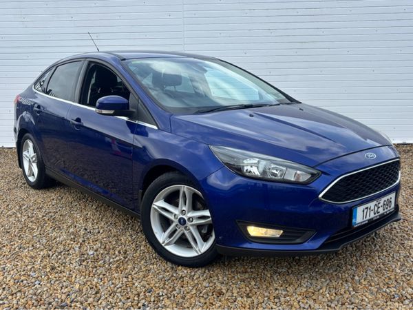 Ford Focus Saloon, Diesel, 2017, Blue
