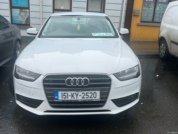 Audi A4 Saloon, Diesel, 2015, White