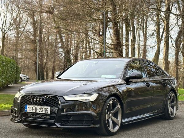 Audi A6 Saloon, Diesel, 2018, Black