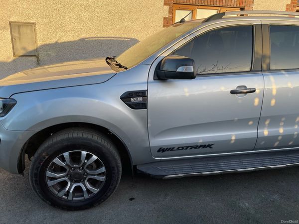 Ford Ranger Pick Up, Diesel, 2017, Silver