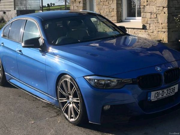 BMW 3-Series Saloon, Diesel, 2013, Blue