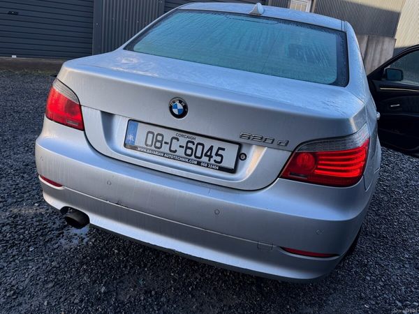 BMW 5-Series Saloon, Diesel, 2008, Silver