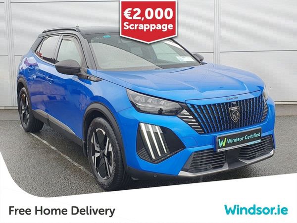 Peugeot 2008 MPV, Electric, 2024, Blue