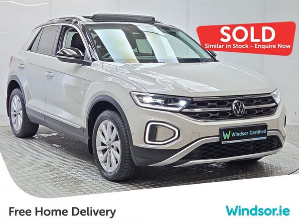 Volkswagen T-Roc SUV, Petrol, 2023, Grey