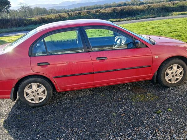 Honda Civic Saloon, Petrol, 2006, Red