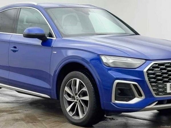 Audi Q5 SUV, Diesel Hybrid, 2022, Blue