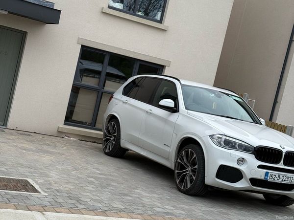 BMW X5 SUV, Petrol Plug-in Hybrid, 2015, White