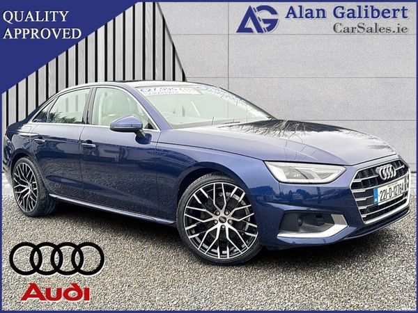 Audi A4 Saloon, Diesel, 2022, Blue
