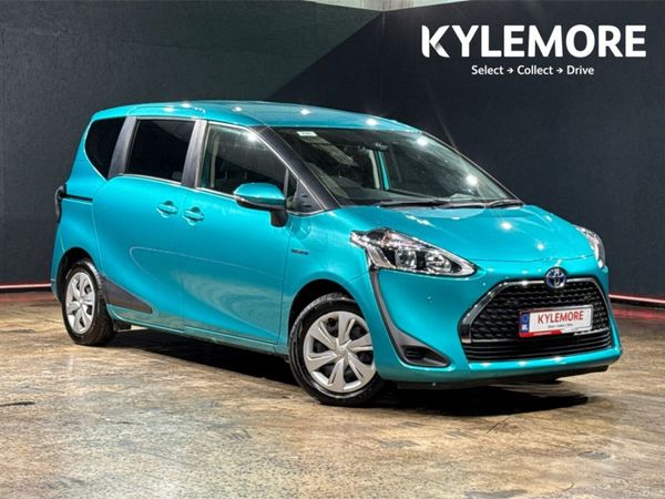 Toyota Sienta MPV, Petrol Hybrid, 2019, Green