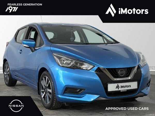 Nissan Micra Hatchback, Petrol, 2019, Blue
