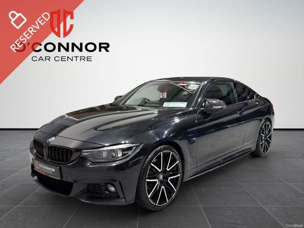 BMW 4-Series Coupe, Diesel, 2018, Black