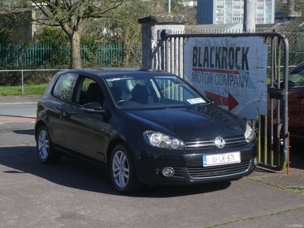 Volkswagen Golf Hatchback, Petrol, 2010, Black