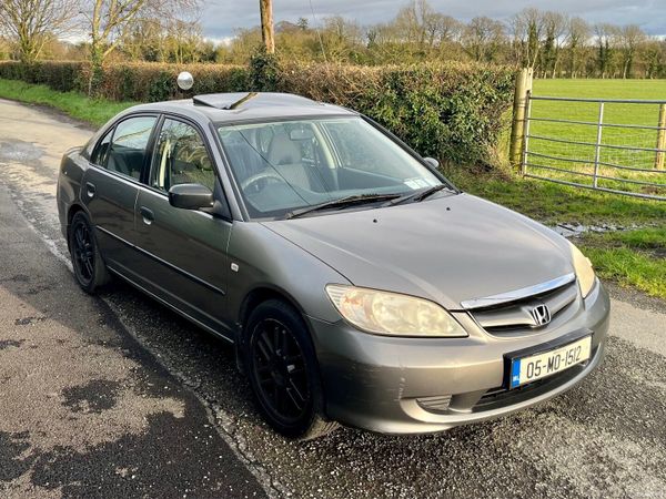 Honda Civic Saloon, Petrol, 2005, Grey
