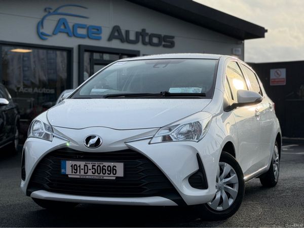 Toyota Vitz Hatchback, Petrol, 2019, White