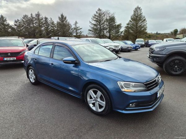 Volkswagen Jetta Saloon, Diesel, 2016, Blue