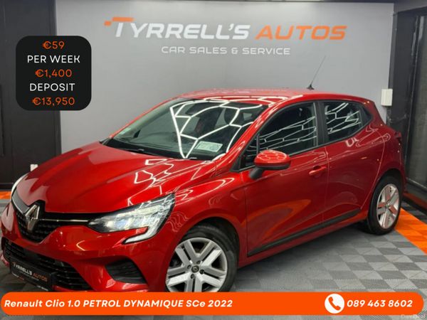 Renault Clio Hatchback, Petrol, 2022, Red
