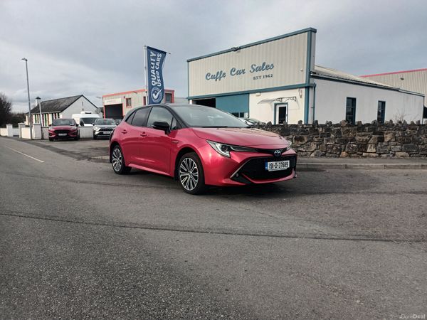 Toyota Corolla Hatchback, Petrol Hybrid, 2019, Red