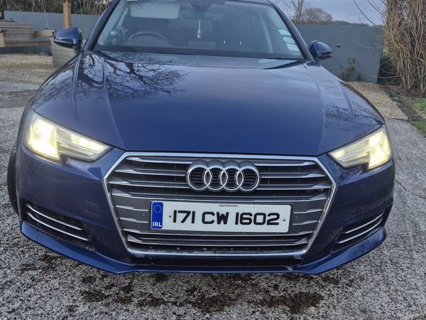 Audi A4 Saloon, Diesel, 2017, Blue