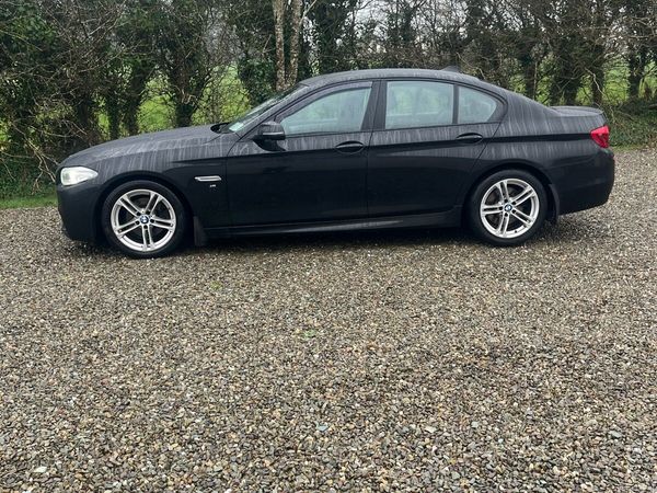 BMW 5-Series Saloon, Diesel, 2016, Black