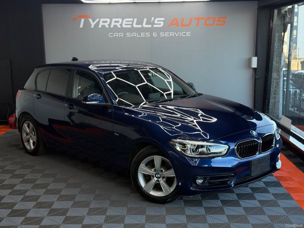 BMW 1-Series Hatchback, Petrol, 2017, Blue
