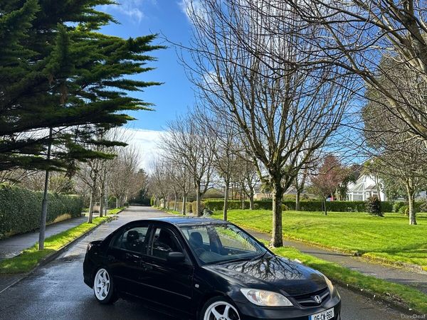 Honda Civic Saloon, Petrol, 2005, Black