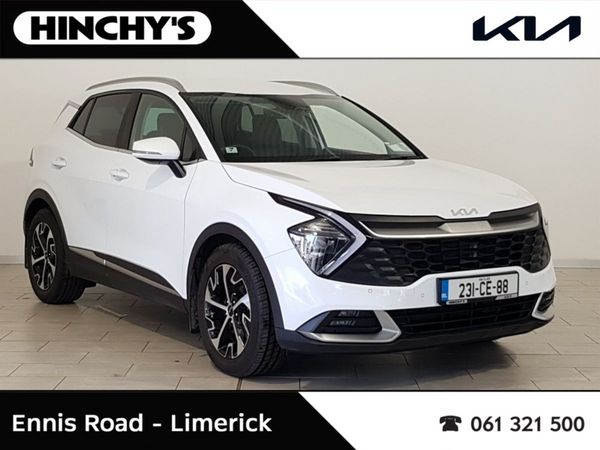 Kia Sportage SUV, Diesel Hybrid, 2023, White