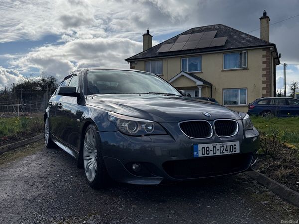 BMW 5-Series Saloon, Diesel, 2008, Grey
