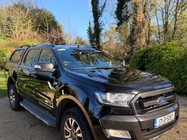 Ford Ranger Crew Cab, Diesel, 2017, Black