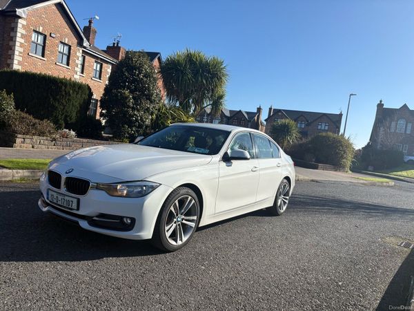 BMW 3-Series Saloon, Diesel, 2012, White