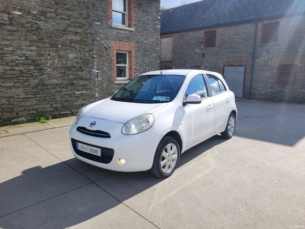 Nissan Micra Hatchback, Petrol, 2013, White