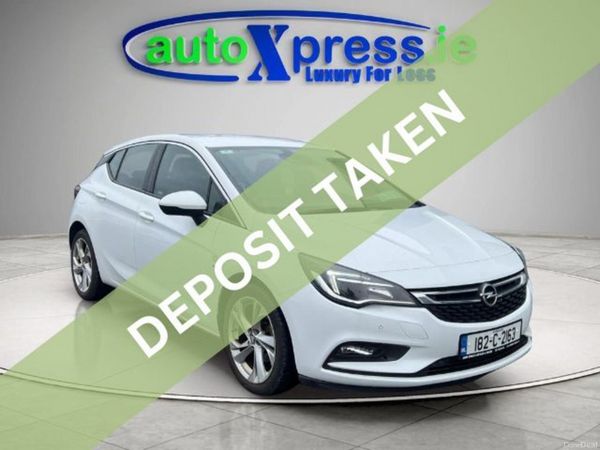 Opel Astra Hatchback, Petrol, 2018, White