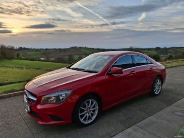 Mercedes-Benz CLA Saloon, Diesel, 2016, Red
