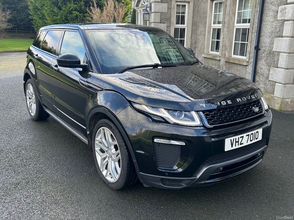 Land Rover Range Rover Evoque SUV, Diesel, 2018, Black