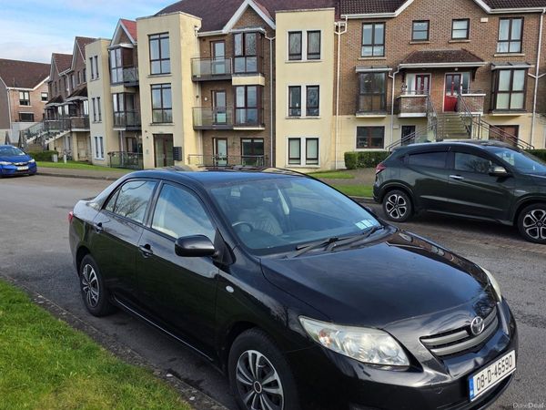 Toyota Corolla Saloon, Petrol, 2008, Black