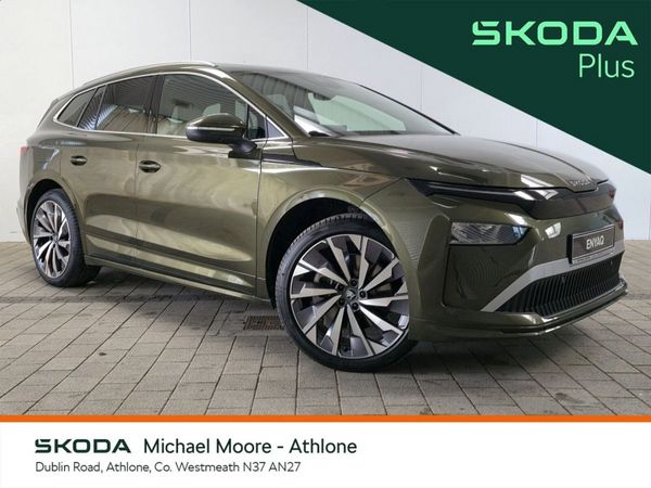 Skoda Enyaq SUV, Electric, 2026, Green