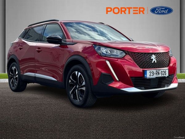 Peugeot 2008 MPV, Electric, 2023, Red