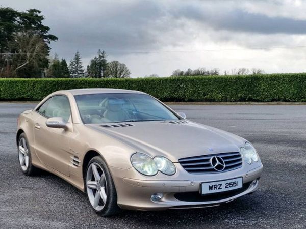 Mercedes-Benz 500 Convertible, Petrol, 2002, Beige
