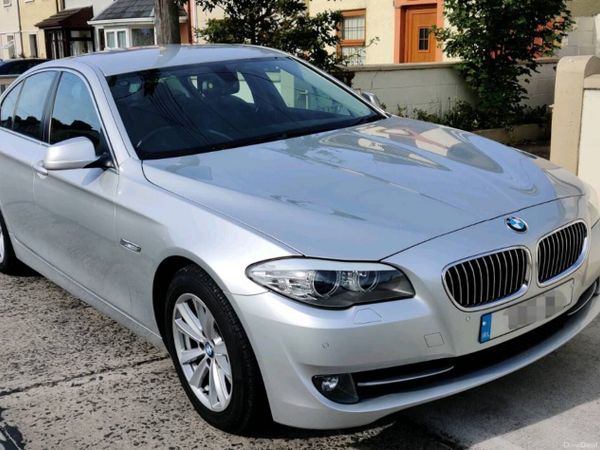 BMW 5-Series Saloon, Diesel, 2013, Silver