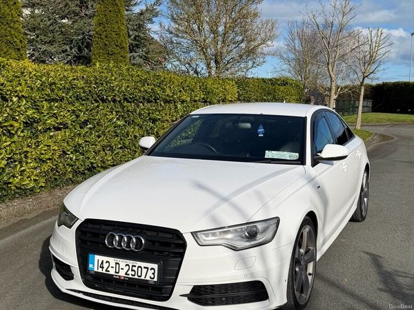 Audi A6 Saloon, Diesel, 2014, White