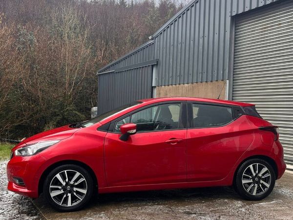 Nissan Micra Hatchback, Petrol, 2019, Red